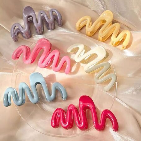 wavy hair clips