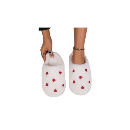 white love slippers