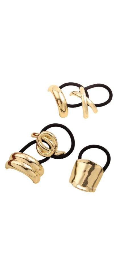 Gold hair clip