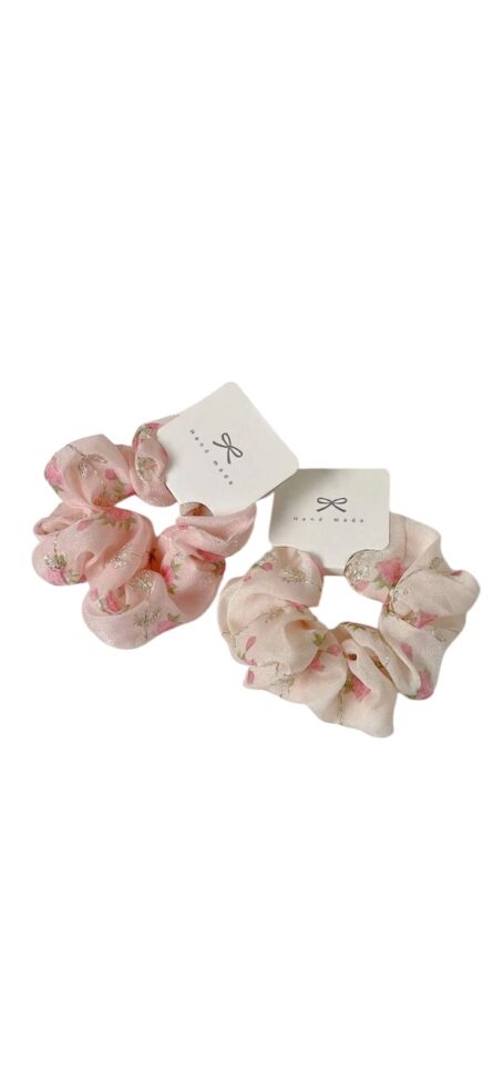 Disty floral scrunchie