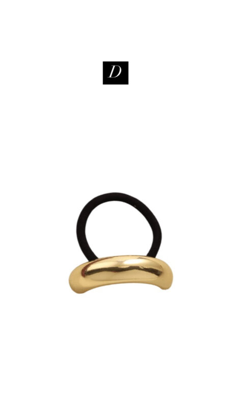 Gold hair clip - Image 5