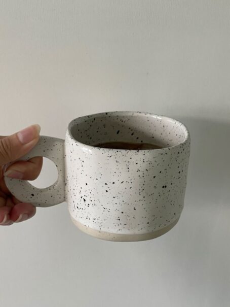 Beige Ceramic Mug - Image 2