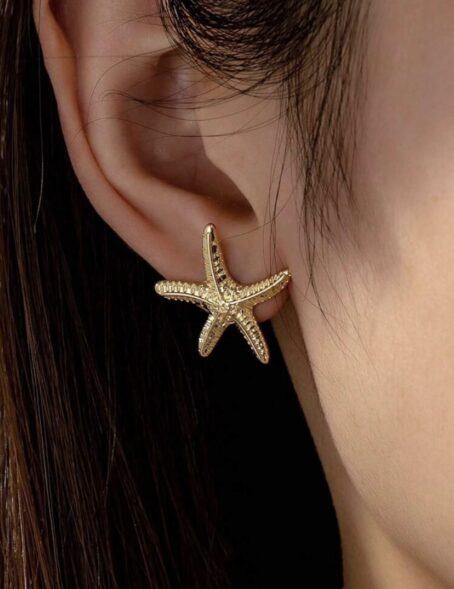 Starfish Design Earrings