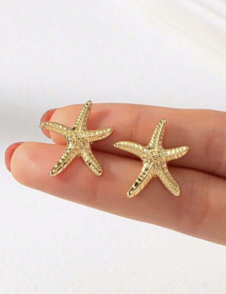 Starfish Design Earrings - Image 2