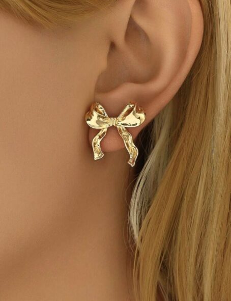 Ribbon Bow Earrings